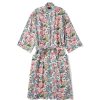 The Metropolitan Museum of Art European Floral Women'S Cotton Robe | Clothing