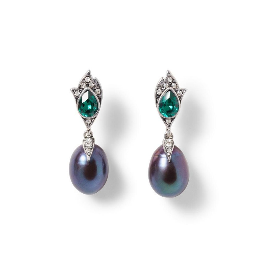 The Metropolitan Museum of Art Chelsea Peacock Pearl Drop Earrings | Earrings