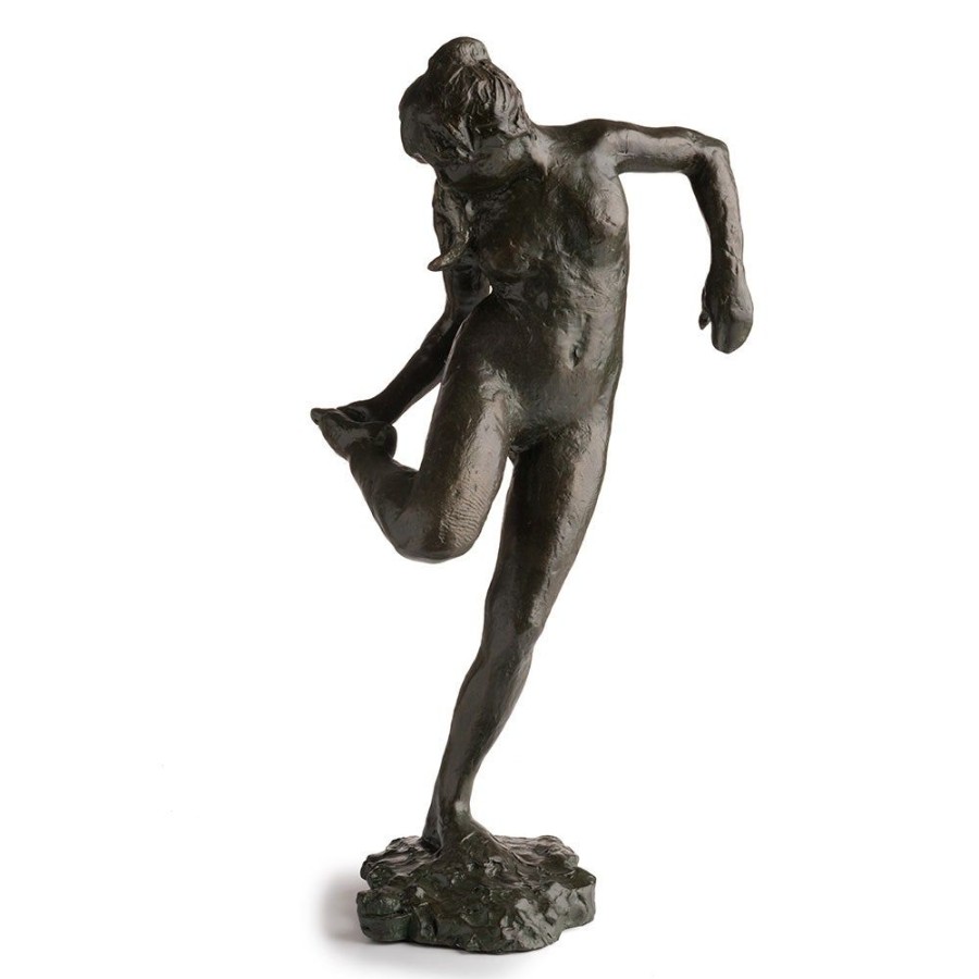 The Metropolitan Museum of Art Edgar Degas: Dancer With Raised Right Foot Sculpture | Sculpture