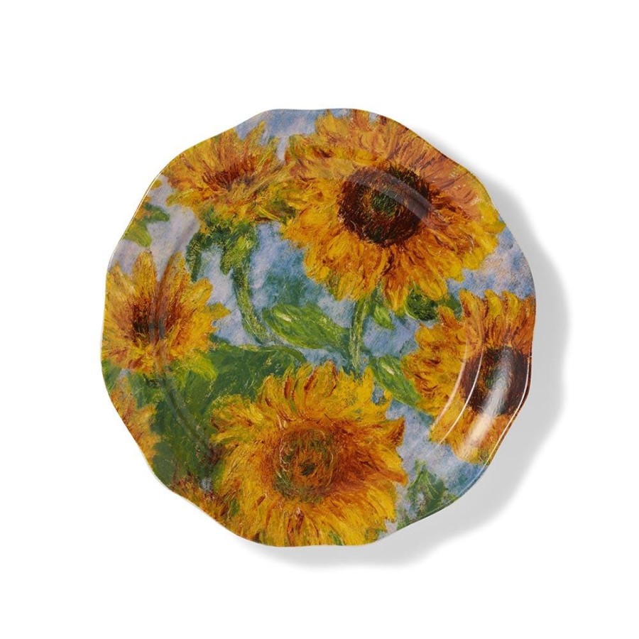 The Metropolitan Museum of Art Monet Sunflowers Side Plate Set | Tableware