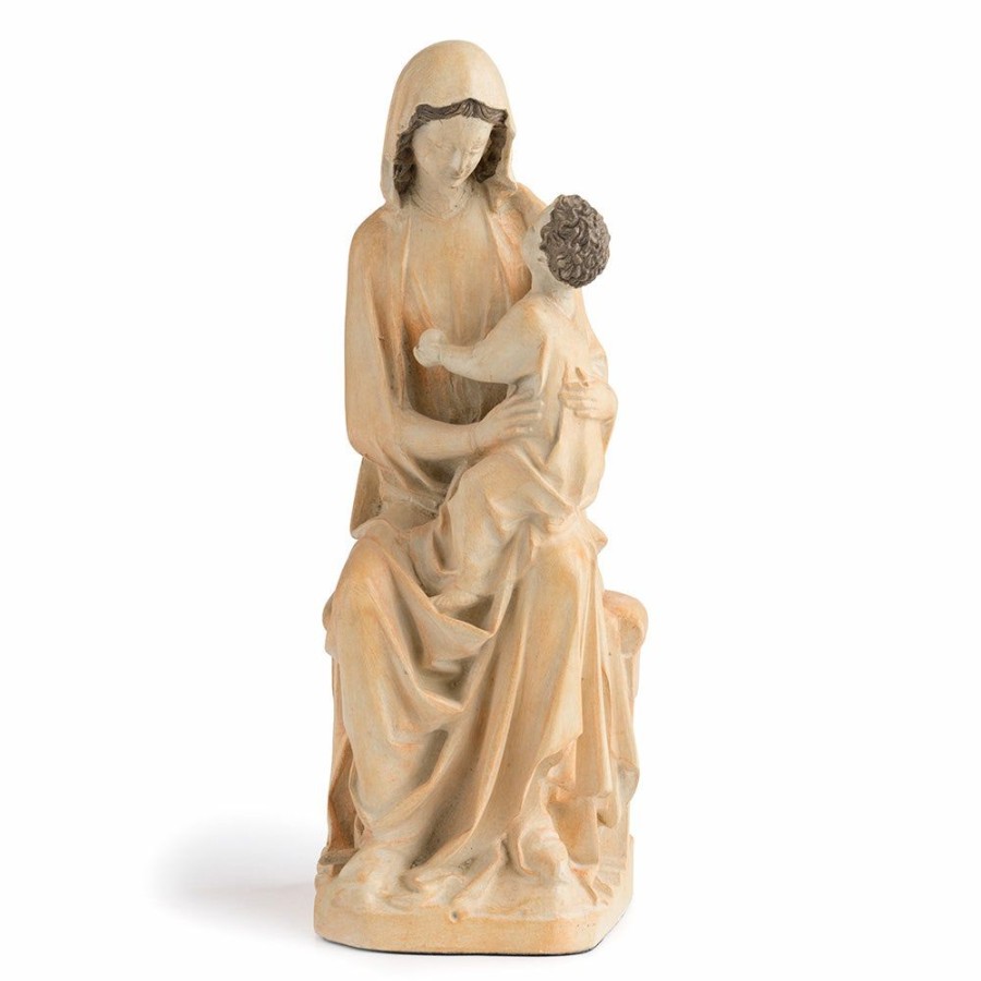 The Metropolitan Museum of Art Enthroned Virgin And Child Sculpture | Sculpture