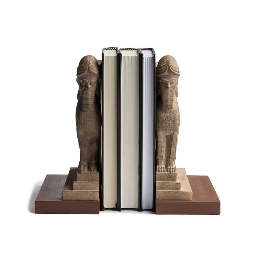 The Metropolitan Museum of Art Assyrian Palace Guard Bookends | Decorative Accents