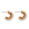 The Metropolitan Museum of Art Golden Disc Huggie Earrings | Earrings