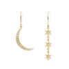 The Metropolitan Museum of Art Moon And Stars Drop Earrings | Earrings