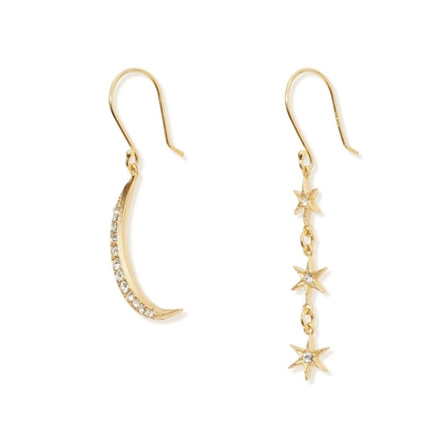 The Metropolitan Museum of Art Moon And Stars Drop Earrings | Earrings