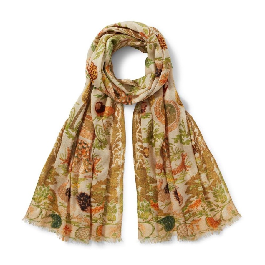 The Metropolitan Museum of Art Portuguese Garden Oblong Scarf | Scarves & Wraps