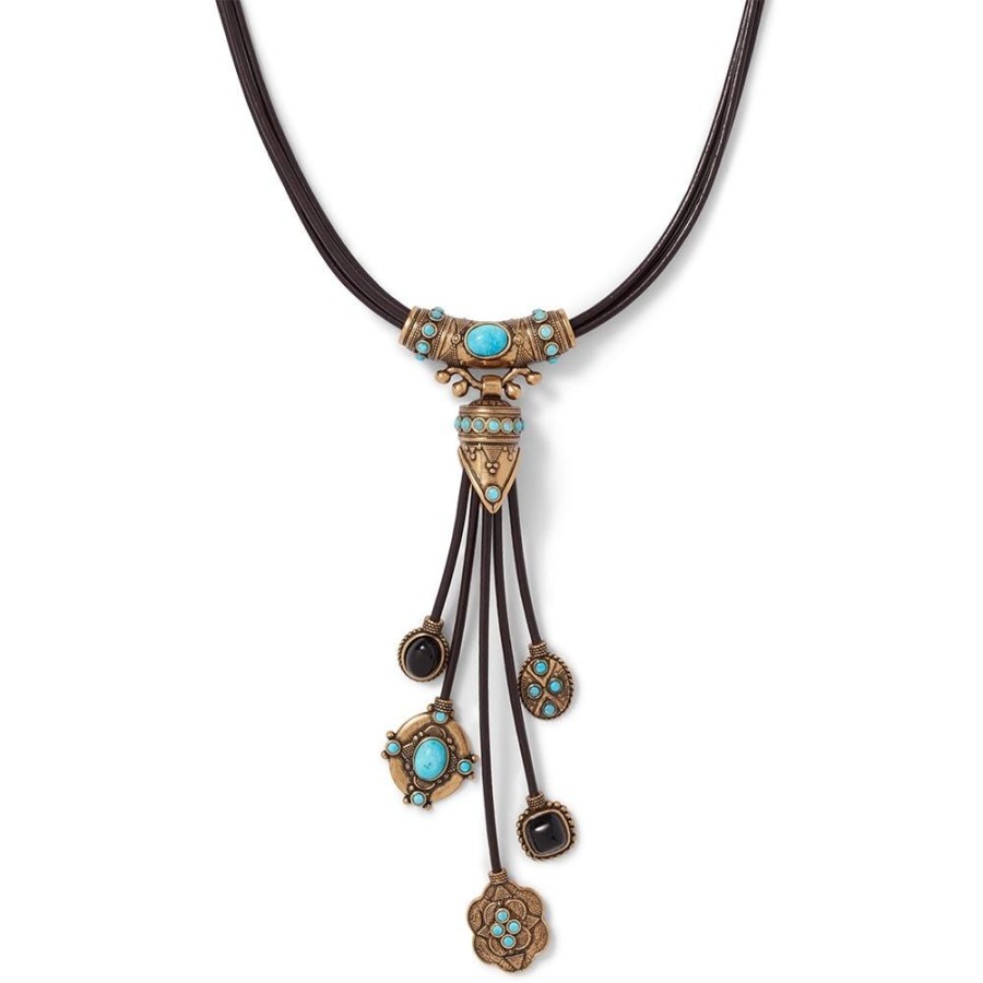 The Metropolitan Museum of Art Turkmen Leather Statement Necklace | Necklaces