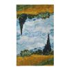 The Metropolitan Museum of Art Van Gogh Wheat Field With Cypresses Tea Towel | Decorative Accents