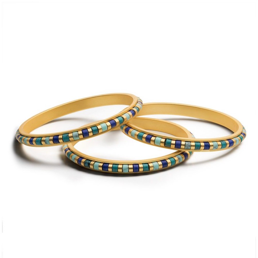 The Metropolitan Museum of Art Middle Kingdom Cylindrical Bead Bangles | Bracelets