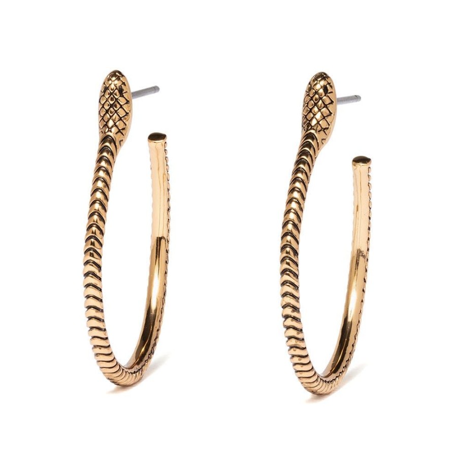 The Metropolitan Museum of Art Serpentine Hoop Earrings | Earrings