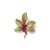 The Metropolitan Museum of Art Holly Berry Jade Brooch | Pins & Brooches