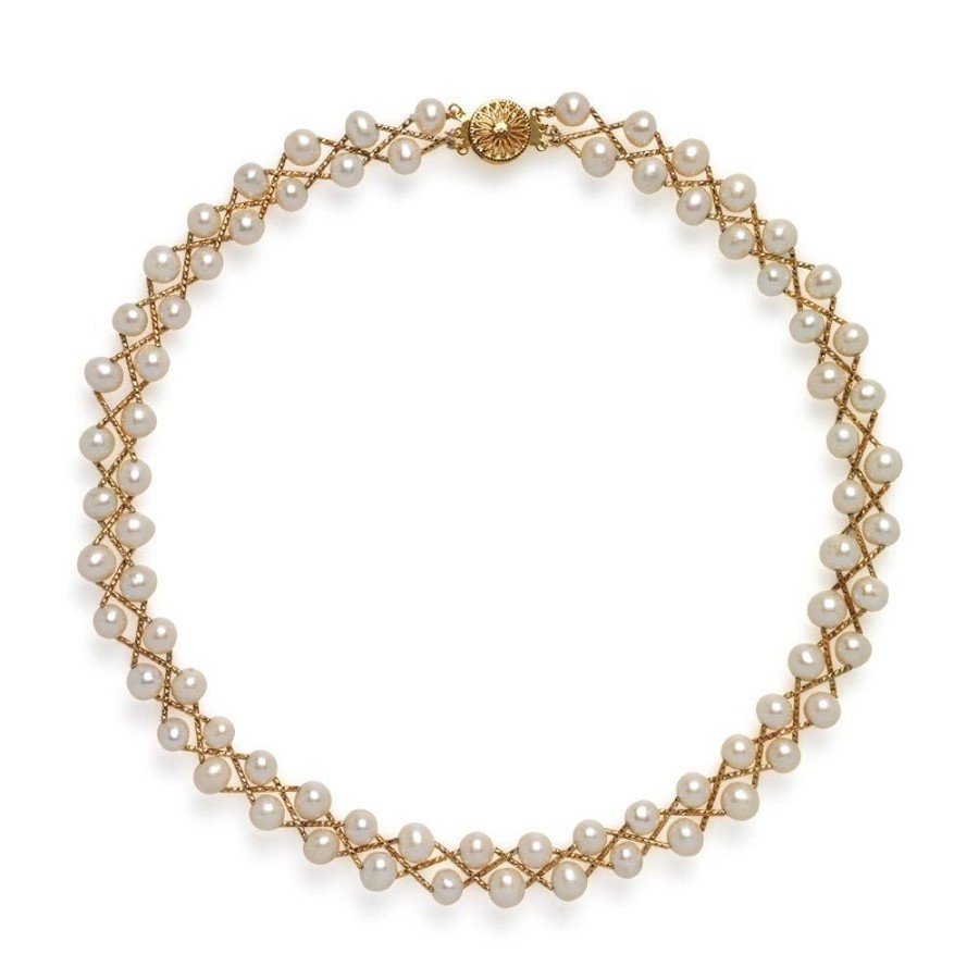 The Metropolitan Museum of Art Braided Pearl Necklace | Necklaces