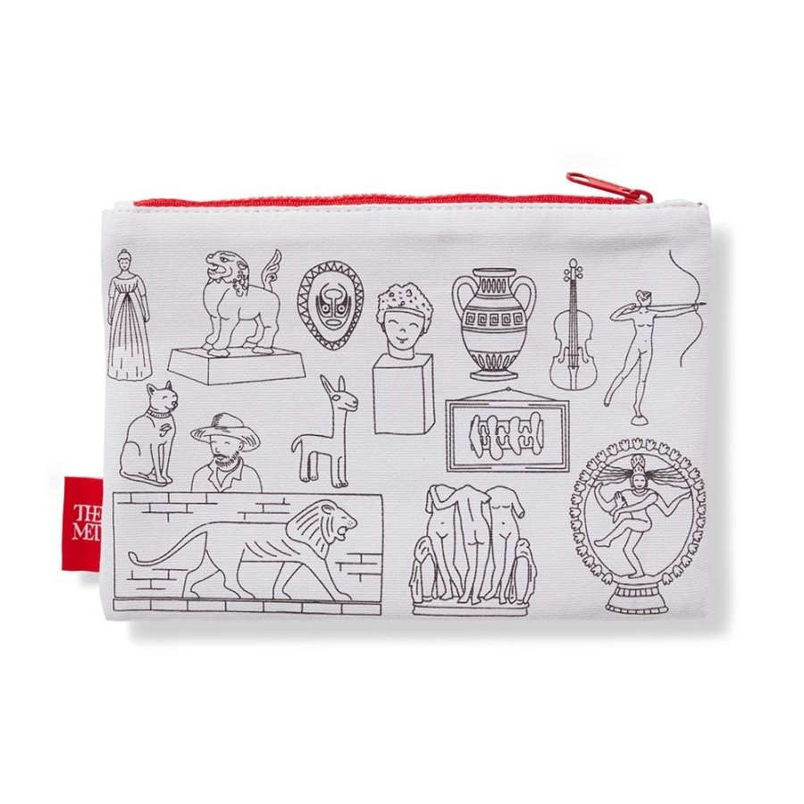 The Metropolitan Museum of Art Favorite Galleries Of The Met Color & Learn Washable Kids' Pencil Case | Art Supplies & Easels