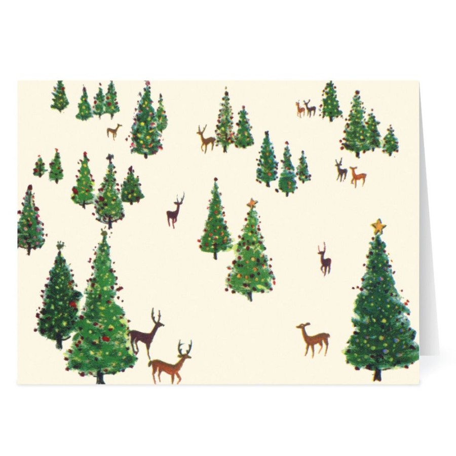 The Metropolitan Museum of Art Dehn: Christmas Tree Forest Holiday Cards | Holiday Cards