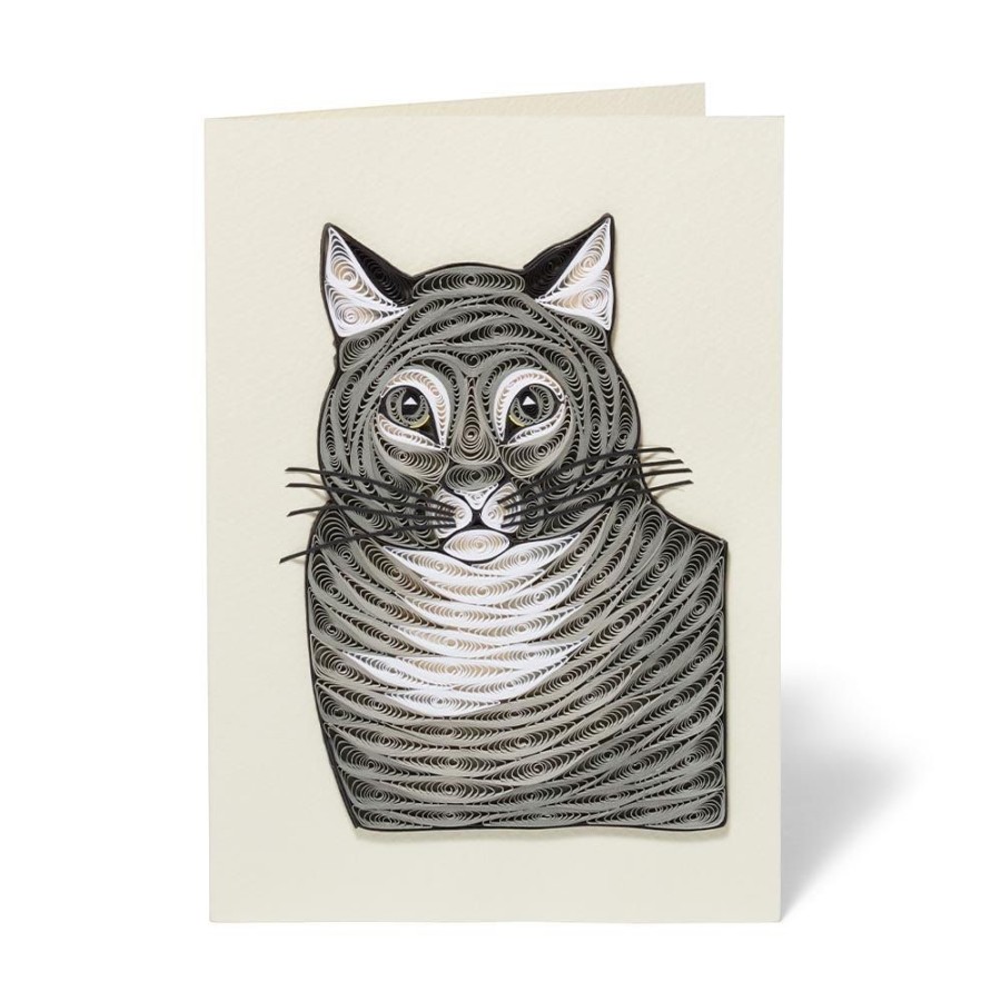 The Metropolitan Museum of Art The Favorite Cat Quilled Card | Notecards & Correspondence