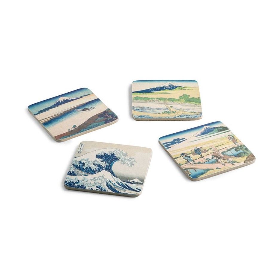 The Metropolitan Museum of Art Hokusai Prints Coasters | Tableware