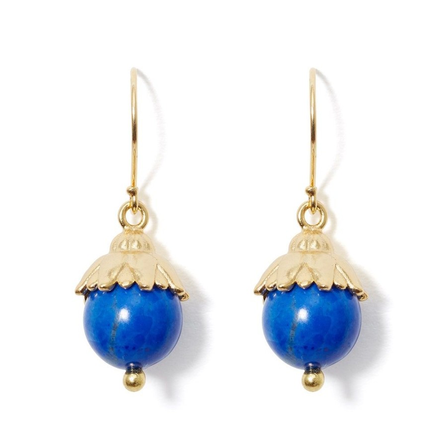 The Metropolitan Museum of Art Lotus Bead Drop Earrings | Earrings