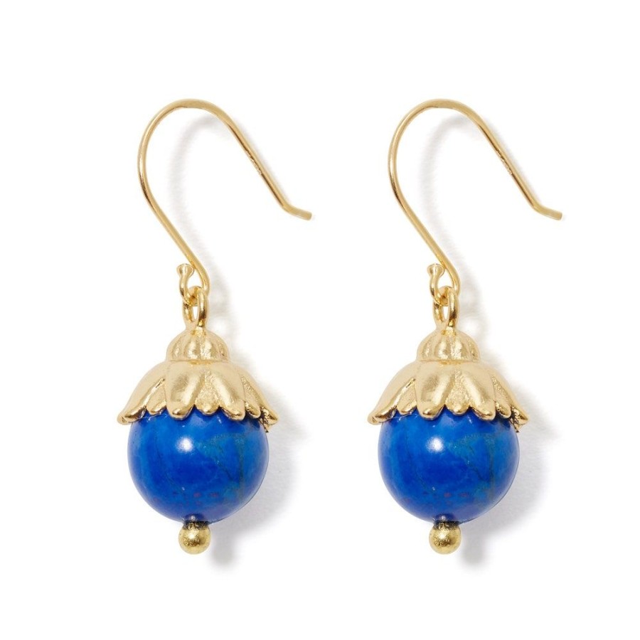 The Metropolitan Museum of Art Lotus Bead Drop Earrings | Earrings