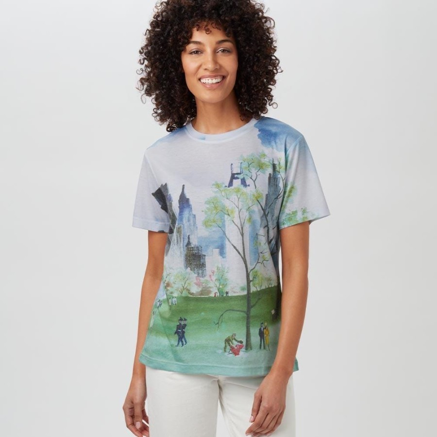 The Metropolitan Museum of Art Dehn Spring In Central Park Women'S Tee | Clothing