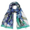 The Metropolitan Museum of Art Van Gogh Irises Oblong Silk Scarf | Scarves & Wraps