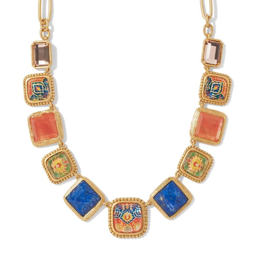 The Metropolitan Museum of Art Kashan Carpet Statement Collar Necklace | Necklaces