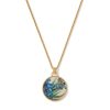 The Metropolitan Museum of Art Van Gogh Irises Enamel Pendant Necklace | Necklaces