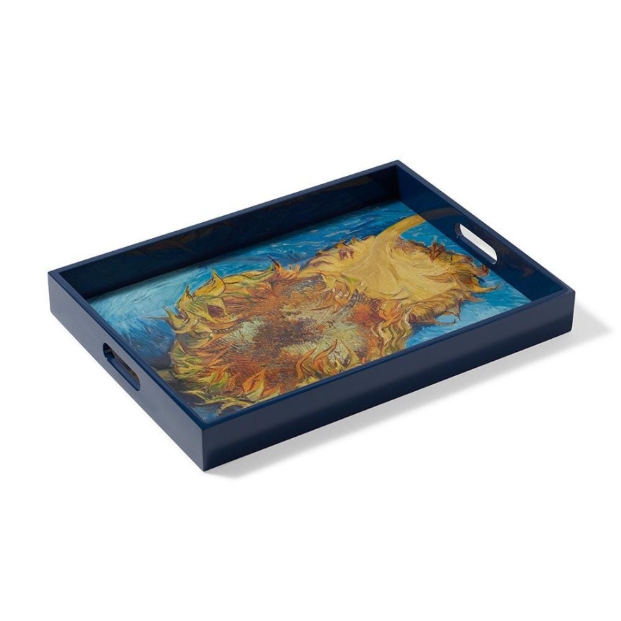 The Metropolitan Museum of Art Van Gogh Sunflowers Lacquer Tray | Decorative Accents