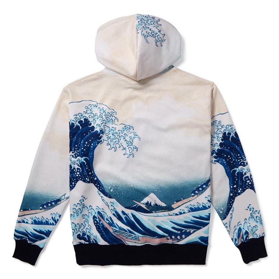 The Metropolitan Museum of Art Hokusai Great Wave All-Over Print Uni Hoodie | Clothing