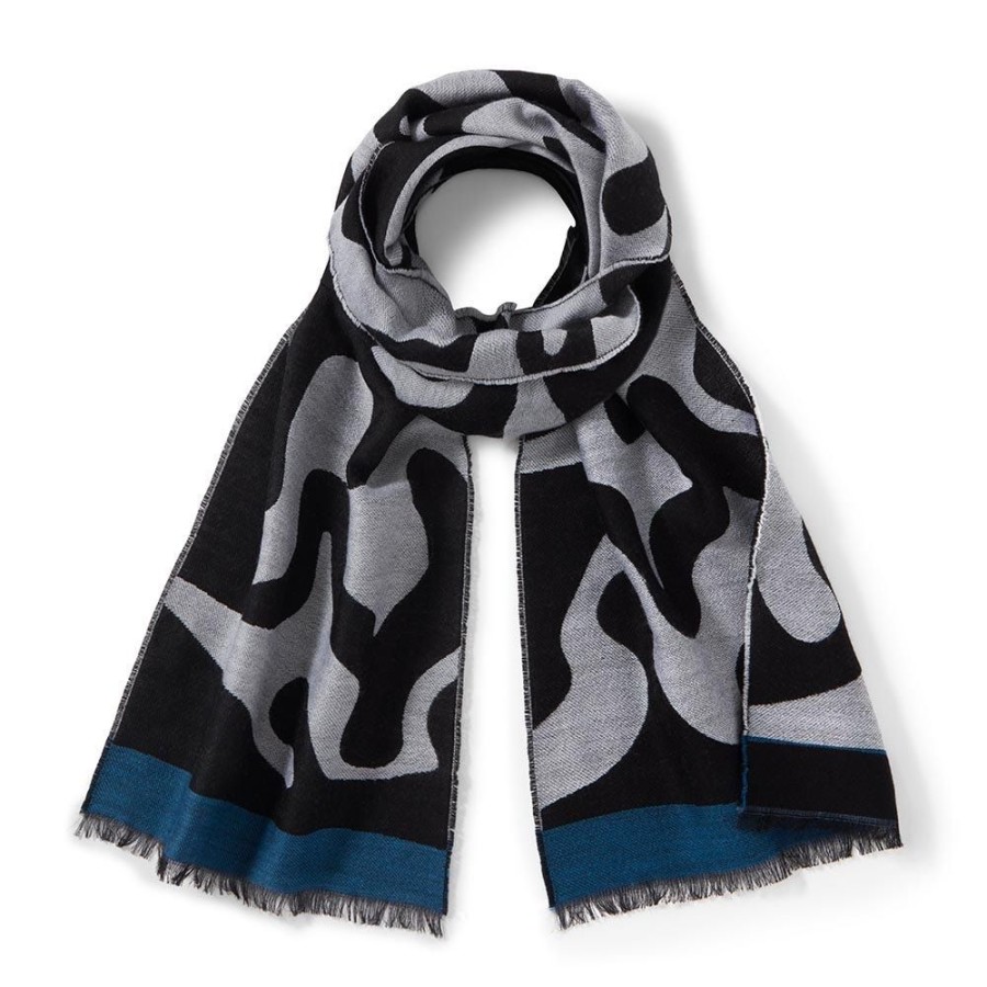 The Metropolitan Museum of Art Egyptian Swirled Glass Uni Oblong Jacquard Scarf | Scarves & Wraps