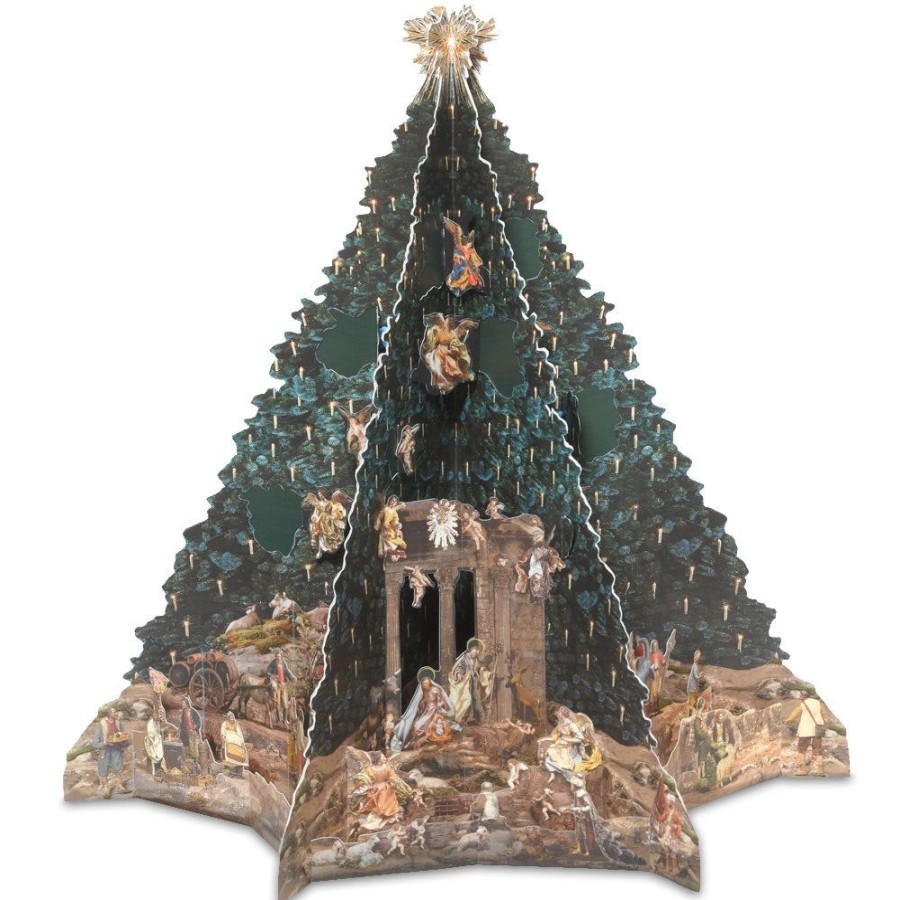 The Metropolitan Museum of Art Angel Tree 3D Advent Calendar | Calendars