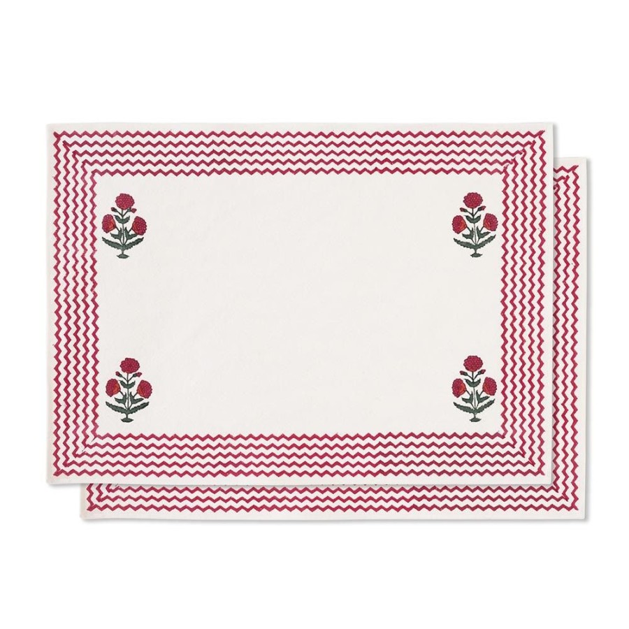 The Metropolitan Museum of Art Good Earth Blooming Poppies Placemats | Tableware