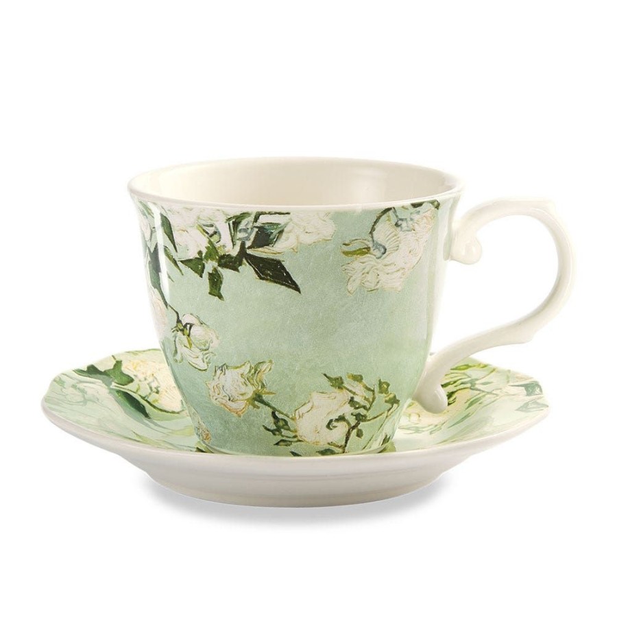 The Metropolitan Museum of Art Van Gogh Roses Teacup And Saucer | Tableware