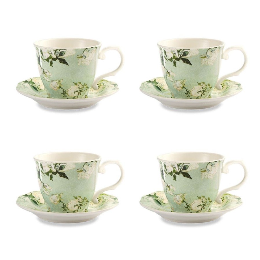 The Metropolitan Museum of Art Van Gogh Roses Teacup And Saucer | Tableware