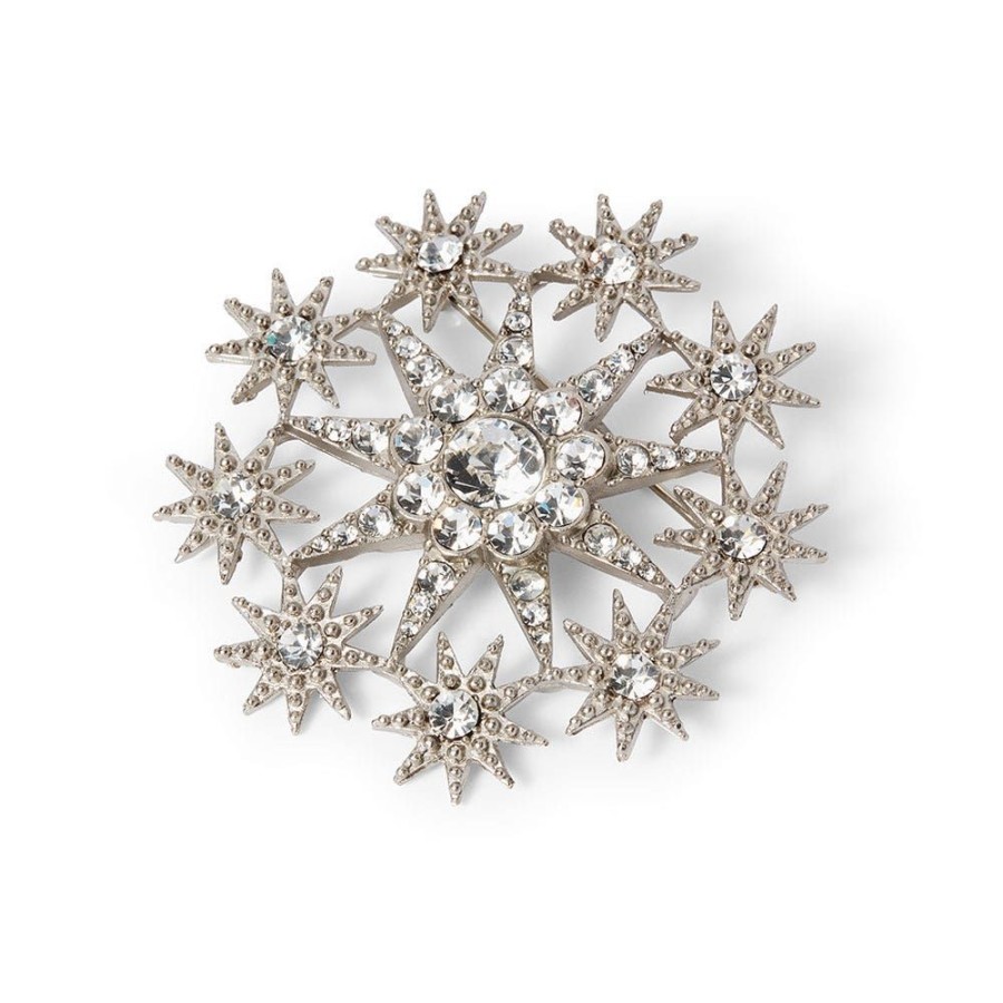 The Metropolitan Museum of Art Ottoman Star Antiqued Silver Brooch | Pins & Brooches