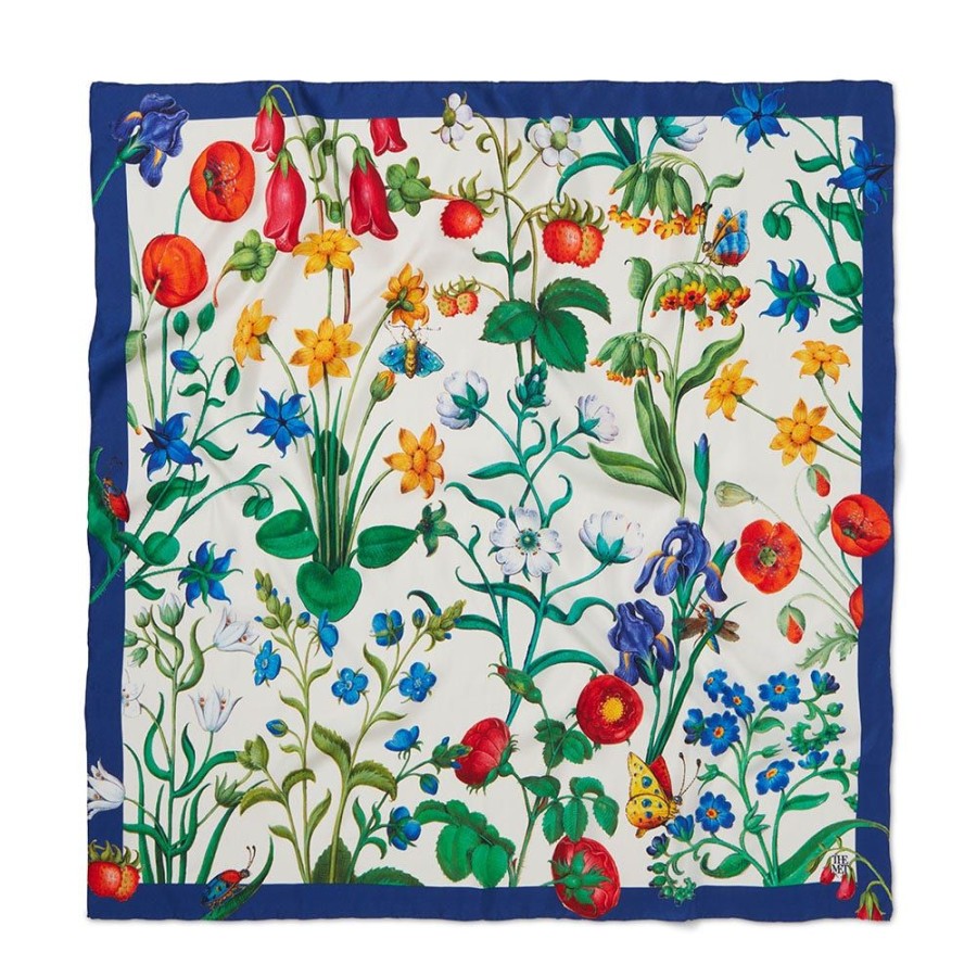 The Metropolitan Museum of Art The Met Cloisters Garden Square Silk Scarf | Scarves & Wraps