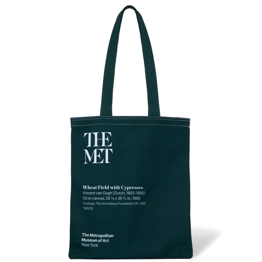 The Metropolitan Museum of Art Van Gogh Wheat Field With Cypresses Tote | Bags