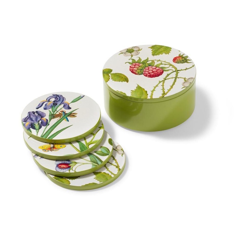 The Metropolitan Museum of Art The Met Cloisters Garden Lacquer Coasters | Tableware