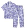 The Metropolitan Museum of Art William Morris Wild Tulip Women'S Cotton Pajamas | Clothing