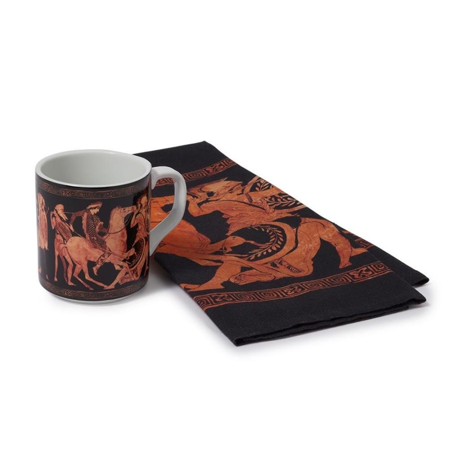 The Metropolitan Museum of Art Greek Vase Mug And Tea Towel Set | Tableware