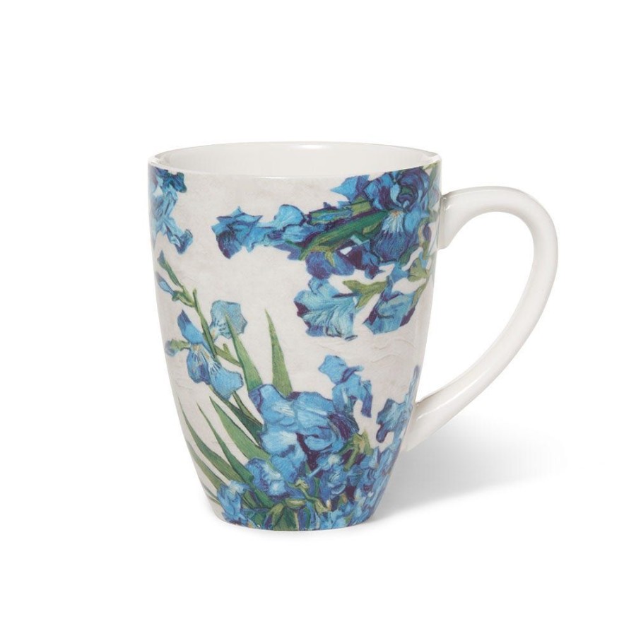 The Metropolitan Museum of Art Van Gogh Irises Covered Mug With Tea Infuser | Tableware