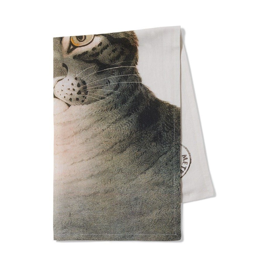 The Metropolitan Museum of Art The Favorite Cat Tea Towel | Decorative Accents