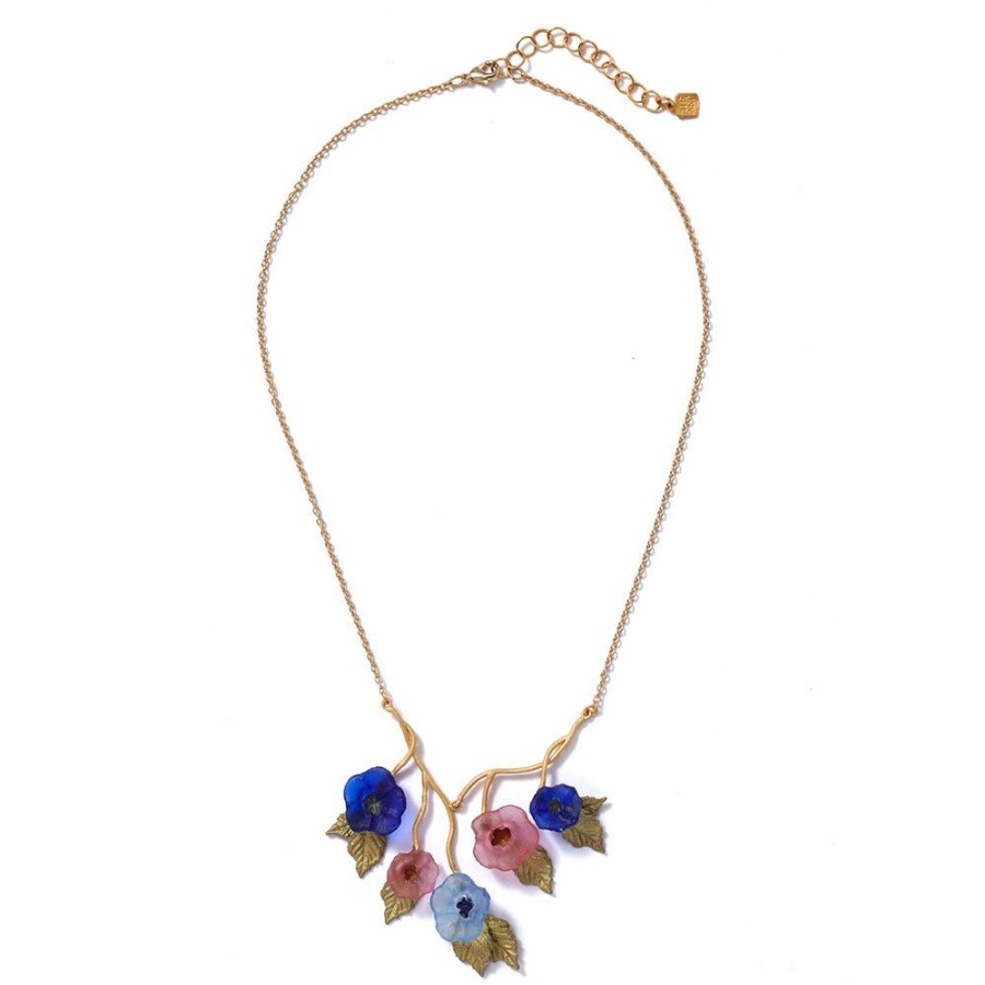 The Metropolitan Museum of Art Morning Glories Bib Necklace | Necklaces