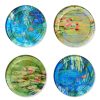 The Metropolitan Museum of Art Monet Water Lilies Glass Coasters | Tableware