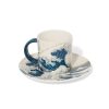 The Metropolitan Museum of Art Hokusai Great Wave Espresso Cup And Saucer | Tableware