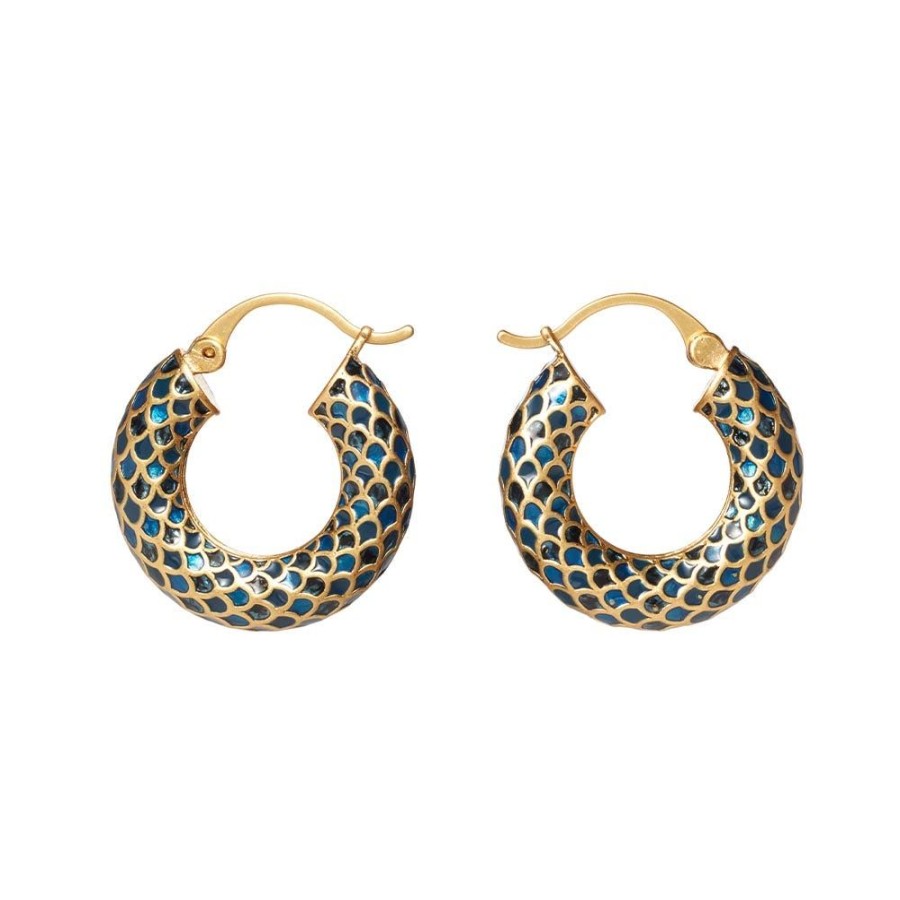 The Metropolitan Museum of Art Egyptian Feather Hoop Earrings | Earrings