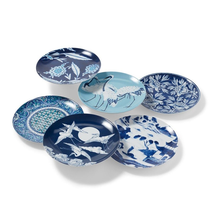 The Metropolitan Museum of Art Blue & White Salad Plate Set | Tableware