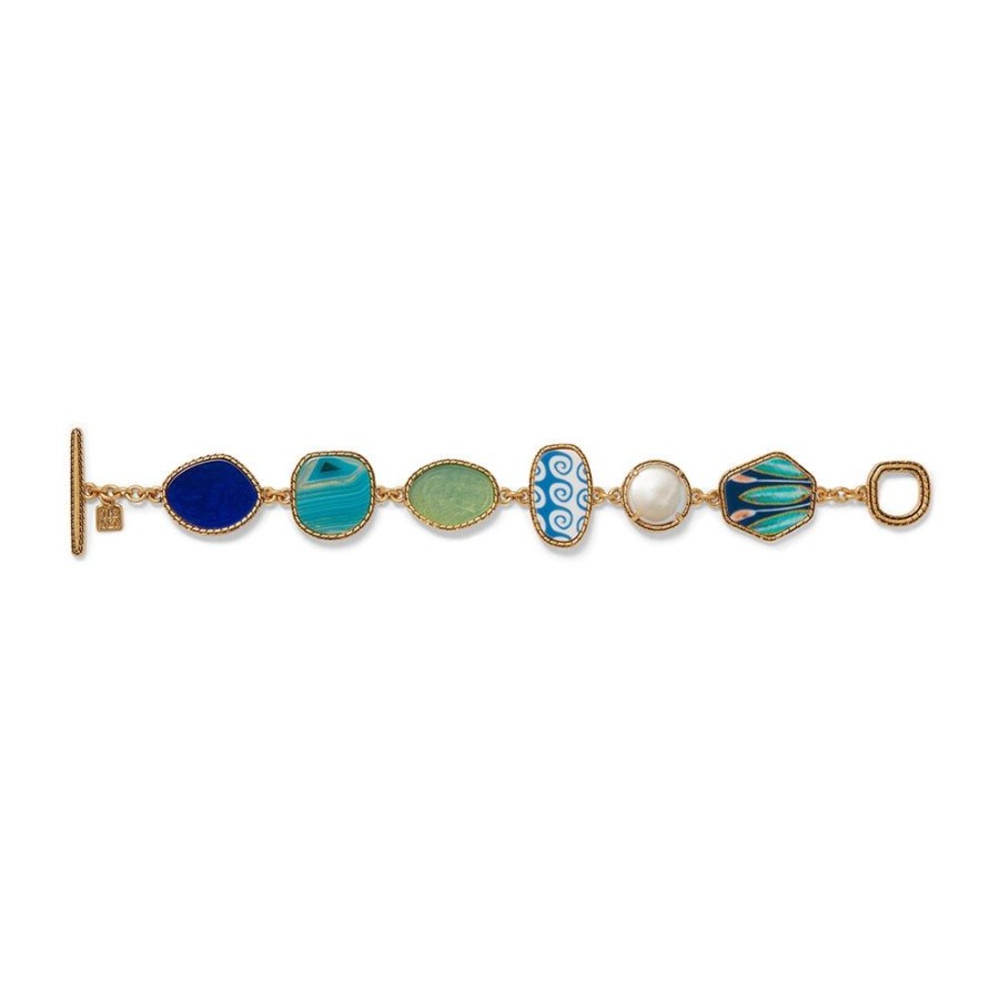 The Metropolitan Museum of Art Ancient Mixed Motifs Glass Bracelet | Bracelets