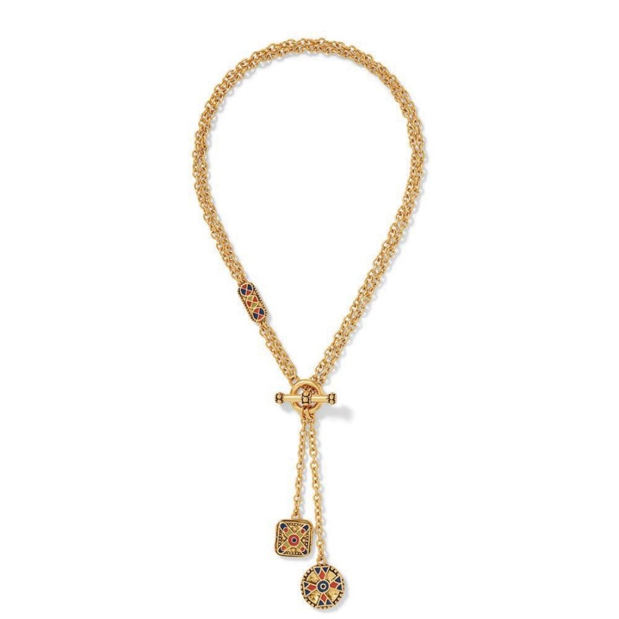 The Metropolitan Museum of Art Medieval Byzantine T-Bar Lariat Necklace | Necklaces