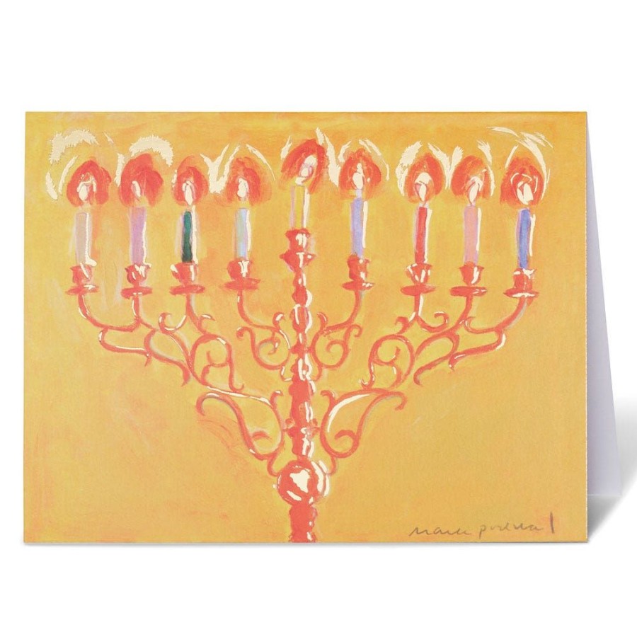 The Metropolitan Museum of Art Podwal: Hanukkah Menorah Holiday Cards | Holiday Cards