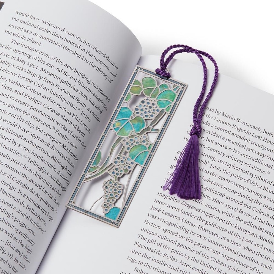 The Metropolitan Museum of Art Louis Comfort Tiffany Grapevine Bookmark | Office